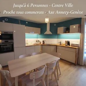L'ecrin Connecte-axe Annecy-geneve-wifi-confort Cruseilles